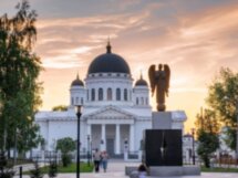 Купеческий Нижний Новгород на автобусе и пешком