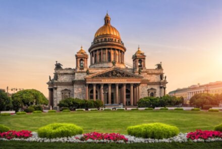 2 в 1: автобусная экскурсия по Петербургу + водная прогулка
