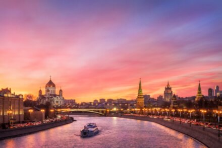 Москва на двухэтажном автобусе с аудиогидом