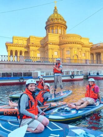 Сап-тур по центру Петербурга в мини-группе