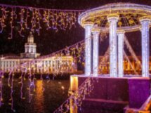 Новогодняя прогулка по Петербургу