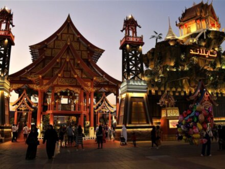 Современный Дубай, Парк цветов и Global Village