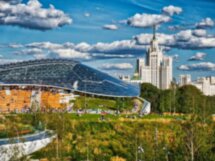 Красная площадь и парк Зарядье