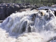 Водопады Мурманска круглый год