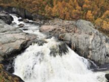 Водопады Мурманска круглый год