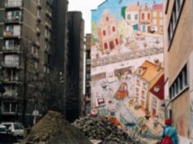 Стрит-арт по-брюссельски: родина комиксов