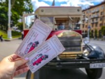 По Минску на ретро-автобусе!