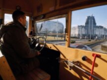По Минску на ретро-автобусе!