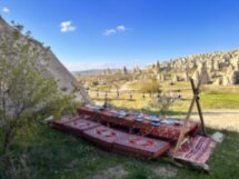 Пикник на закате в Каппадокии