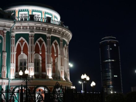 Ночной Екатеринбург