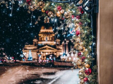 Новогодняя сказка Санкт-Петербурга