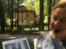 Переделкино с местным жителем и членом Союза писателей