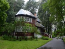 Переделкино с местным жителем и членом Союза писателей
